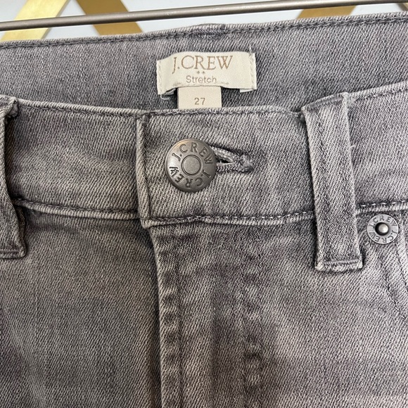 J Crew Grey Stretch Skinny Jeans 27 - Picture 3 of 7